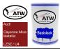 Preview: Audi, Cayenne Mica Metallic, LZ3Z / U4: 500ml Lackdose, von ATW Autoteile West.